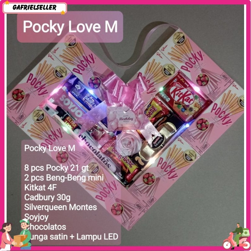 Pocky Love Choco - Pocky Love Part 2 - Valentine Gift Hadiah birthday, graduation, anniversary, Vale