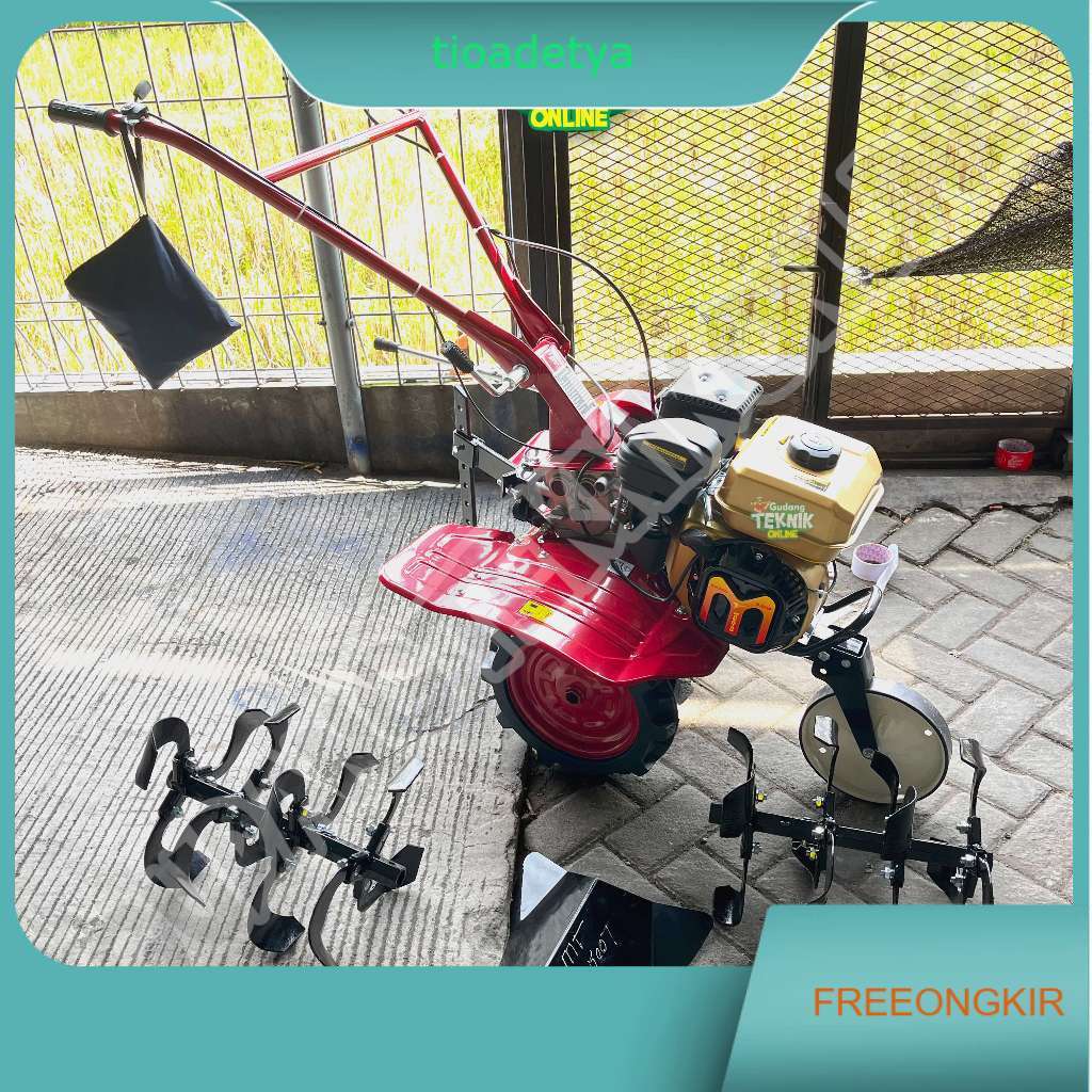 Mesin Traktor Mini Cultivator MAESTRO KB500T VBELT / Mesin Bajak Sawah Basah Kering Pembajak Ladang 