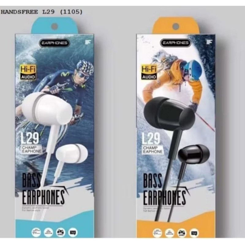 HF Handset Headphone Handsfree Earphone L29 ROHMAN JAYA99 rj99