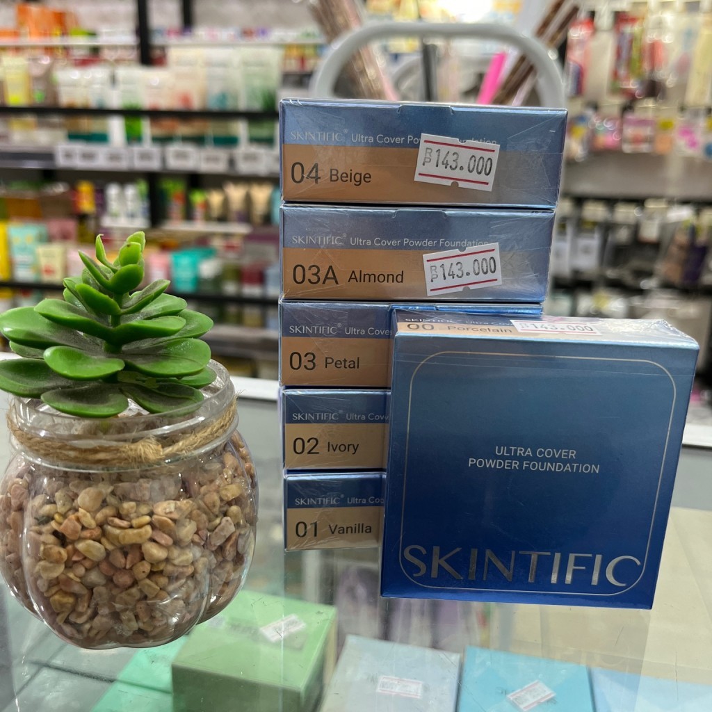 SKINTIFIC COVER POWDER FOUND BEDAK