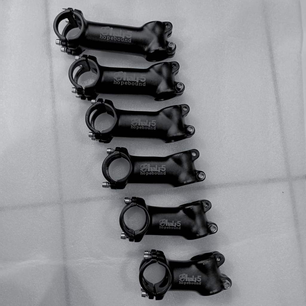 stem alloy GT half5 OS 31.8 mtb roadbike 6 17 derajat wake ec90 ztto uno riser lunje balugoe sepeda 