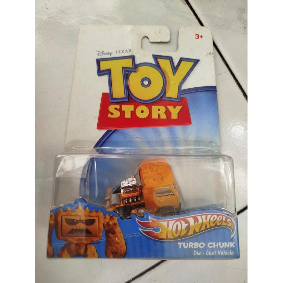 HOTWHEELS HOT WHEELS DISNEY PIXAR  TOY STORY 3 : TURBO CHUNK  VERY RARE