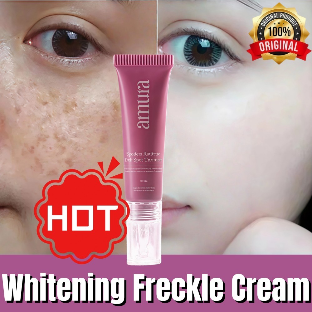 BPOM Cream Flek Hitam Membandel Cream Siang Malam Krim Penghilang Bintik-bintik Amura 10g Cream Penc