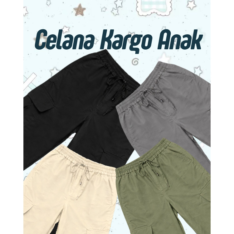 Celana  Panjang cargo anak laki laki Celana cargo anak Celana cargo anak laki Celana kargo anak laki