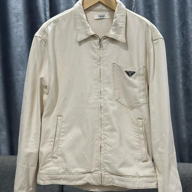 Prada Denim Blouson Jacket