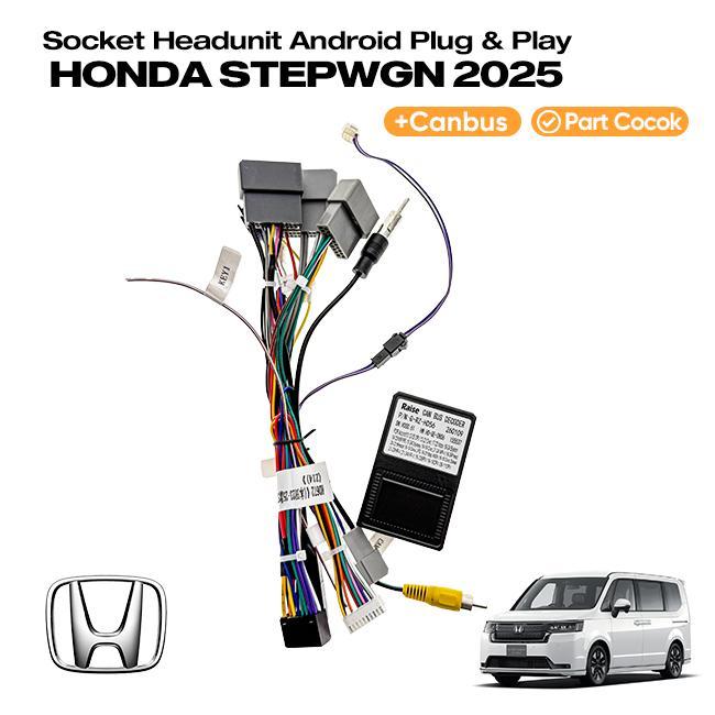 Socket Soket Kabel PNP + Canbus Honda STEPWGN