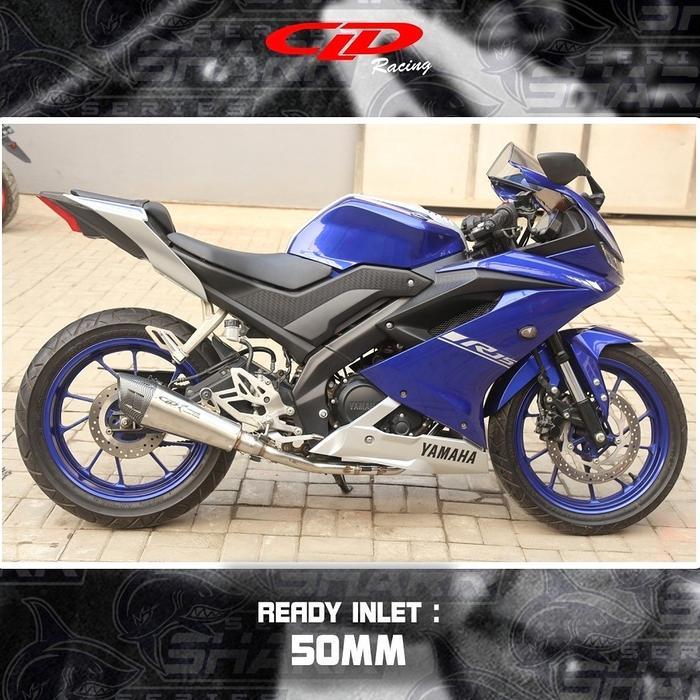 Knalpot CLD Racing type Shark Series for Yamaha YZF R15