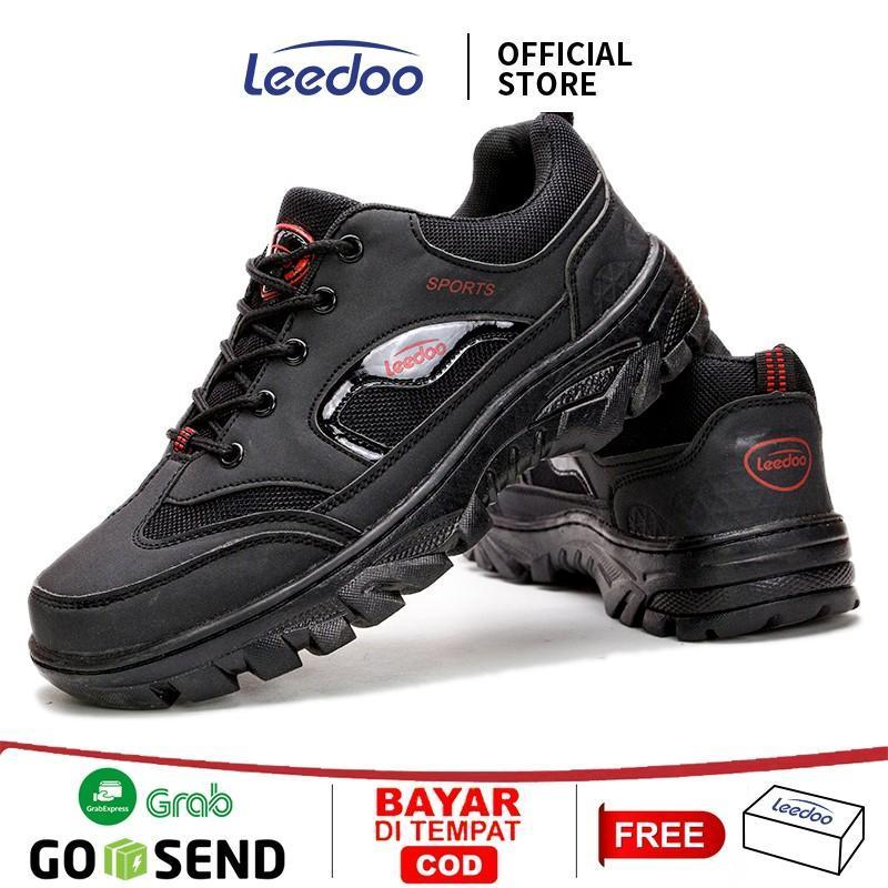 Ajizu - Sepatu Hiking Pria Casual Tahan Air Safety Gunung Shoes