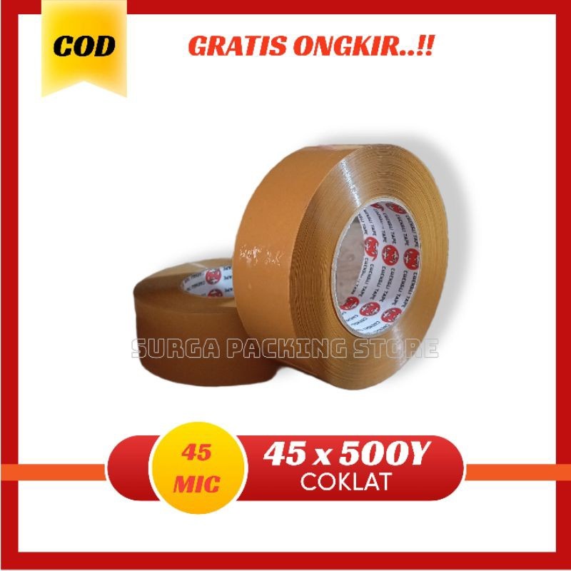LAKBAN 500YARD FULL | LAKBAN 500YARD ECONOMIS | LAKBAN BENING JUMBO 2 INCH | LAKBAN COKLAT JUMBO MUR