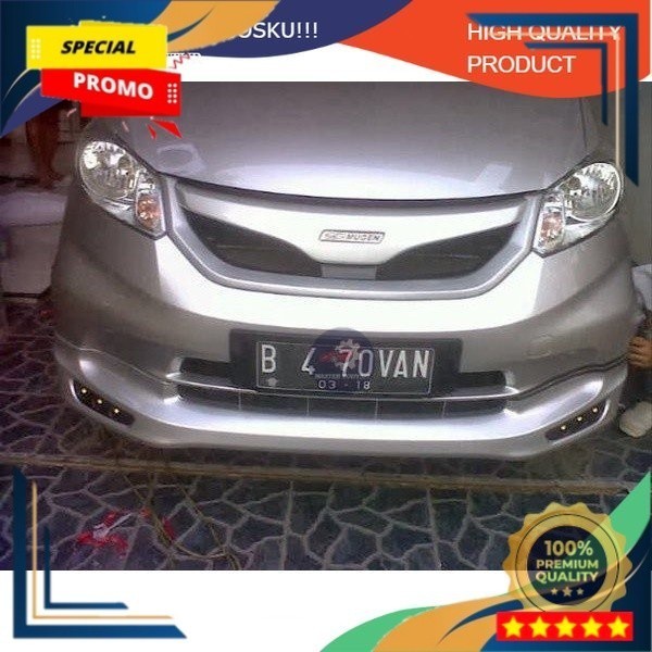 AKSESORIS MOBIL MASEH BUMPER BODYKIT HONDA FREED 12-14 MUGEN  .