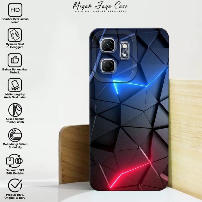 Softcase Infinik Hot 50i - Case Hp Hp Infinik Hot 50i Motif ASBT - Silikon Hp Infinik Hot 50i - Sili