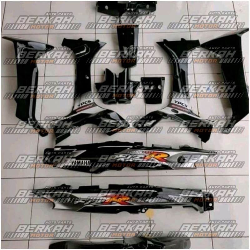 Cover Body Full F1zr Fizr Full Set Halus Hitam