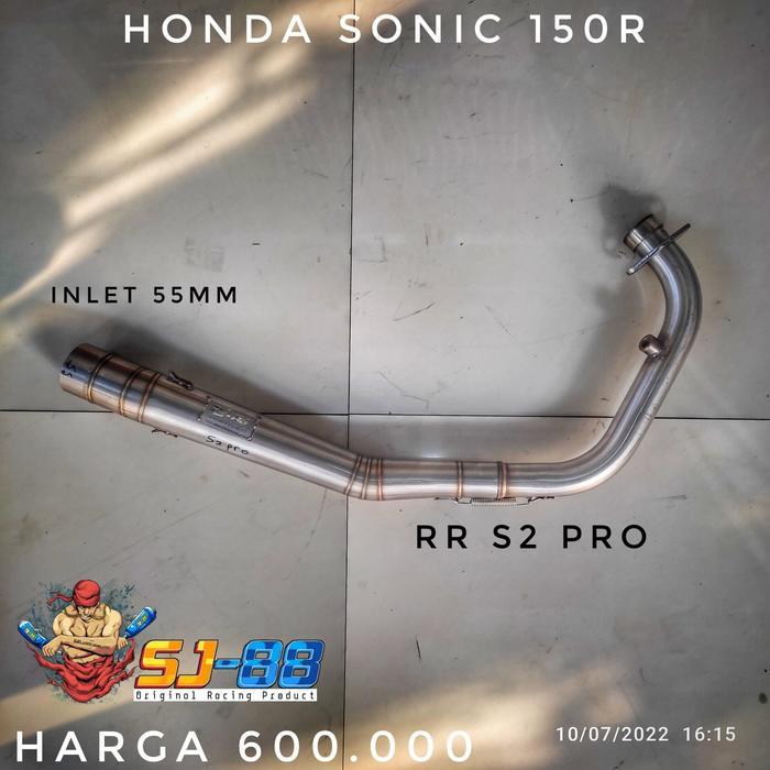 Knalpot SJ88 GP Duck Pro, RR S2 Pro Satria Fu Karbu, Satria Fu Injeksi, MX King, Sonic - Silencer GP