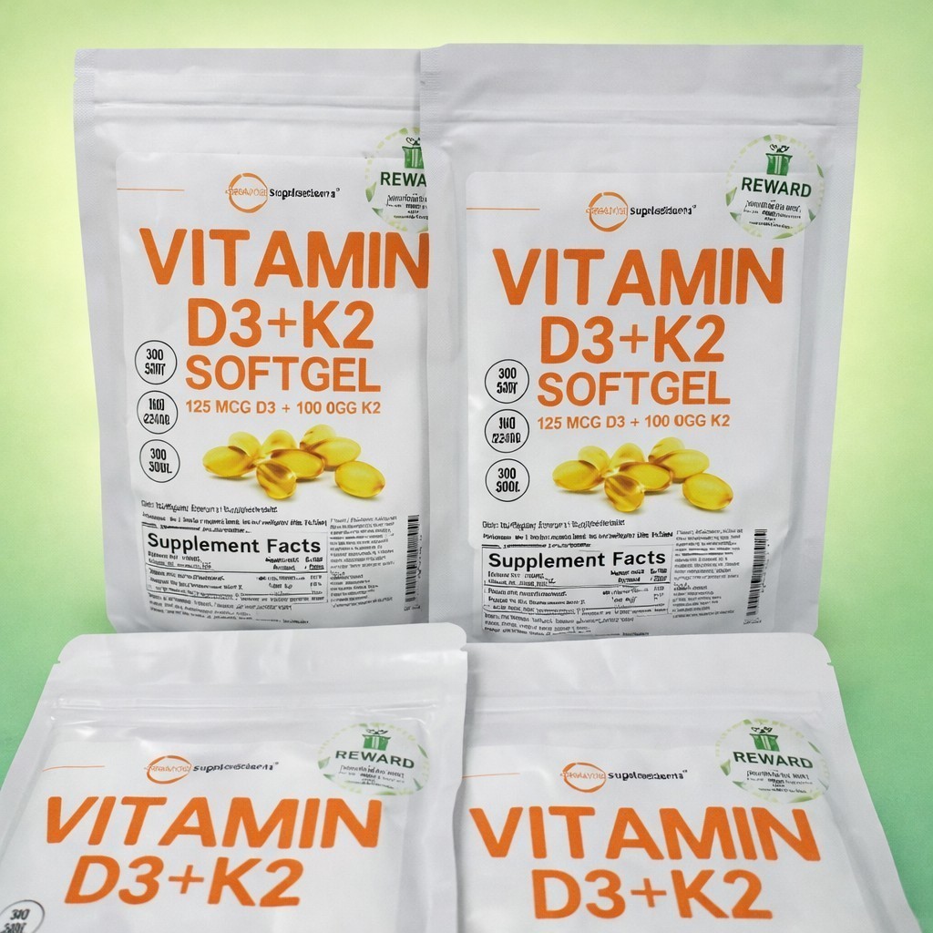 VITAMIN D3 K2 ASLI Microingredients Vitamin D3 K2 VITAMIN D3 K2 isi 300 kesehatan jantung