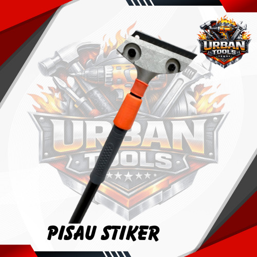 Kapusi Pisau Stiker Telescopic 75-104 CM/Alat Buat Pengupas Stiker Didinding/Cat Tembok Kerok Cat Di