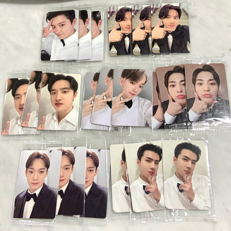 [READY] Official Photocard EXO EXIST Ktown Ktown4U POB Benefit PC Chanyeol Baekhyun Sehun Xiumin Suh