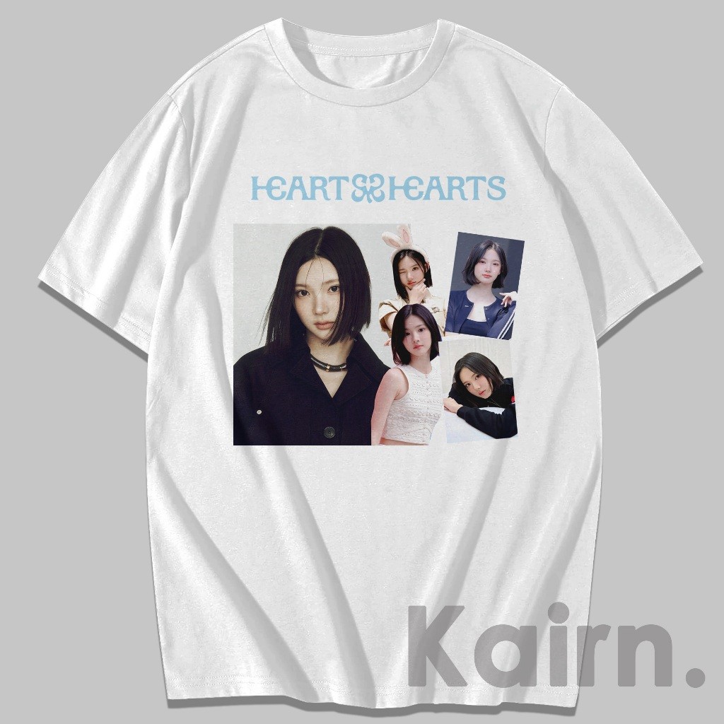 Kaos JIWOO Hearts2Hearts / Kaos Hearts 2 Hearts / Kaos Kpop / Fansmerch