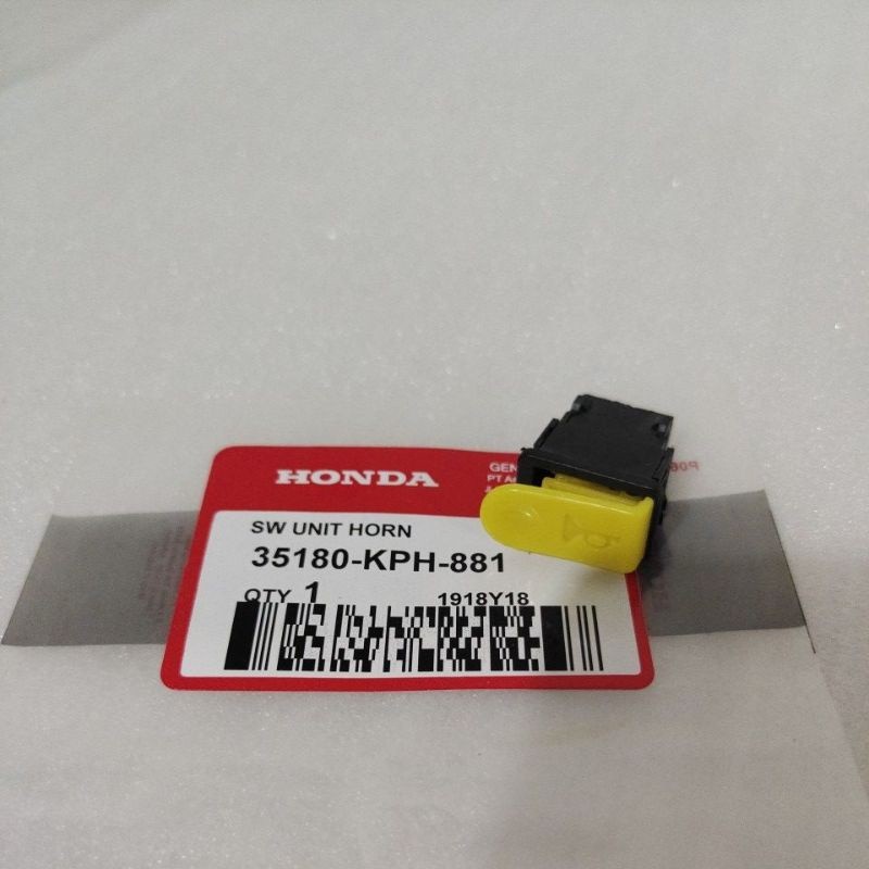 TOMBOL KLAKSON HONDA KARISMA SUPRA X 125 SUPRA FIT NEW VARIO ORIGINAL MURAHSAYANG