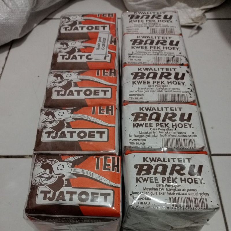 TERMURAH Teh Tjatoet Merah 40gr x 10 (1 slop)