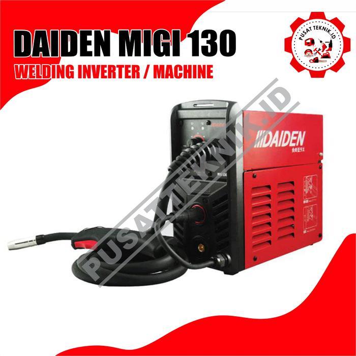 PROMO RAMDHAN Travo Las Mesin Las MIGi Daiden 130 ampare Welding Bergaransi
