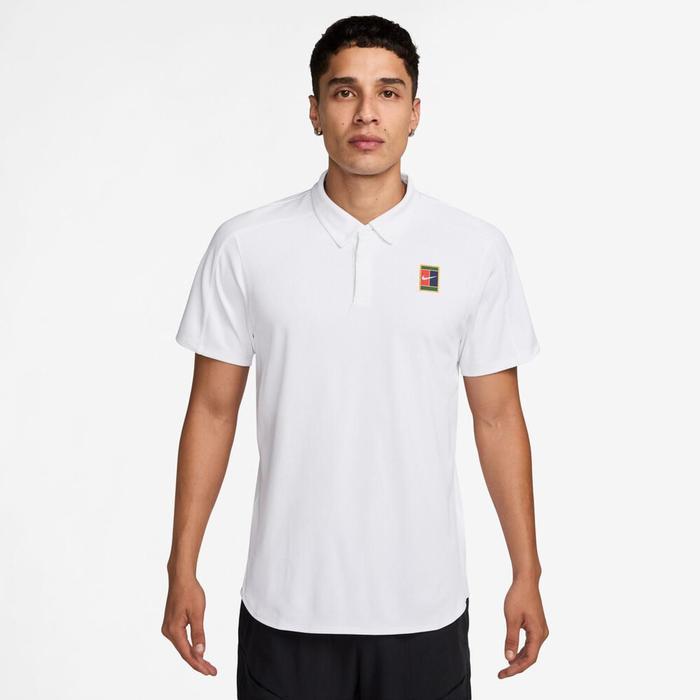 NikeCourt Slam Men's Dri-FIT ADV Tennis Polo - M - White London