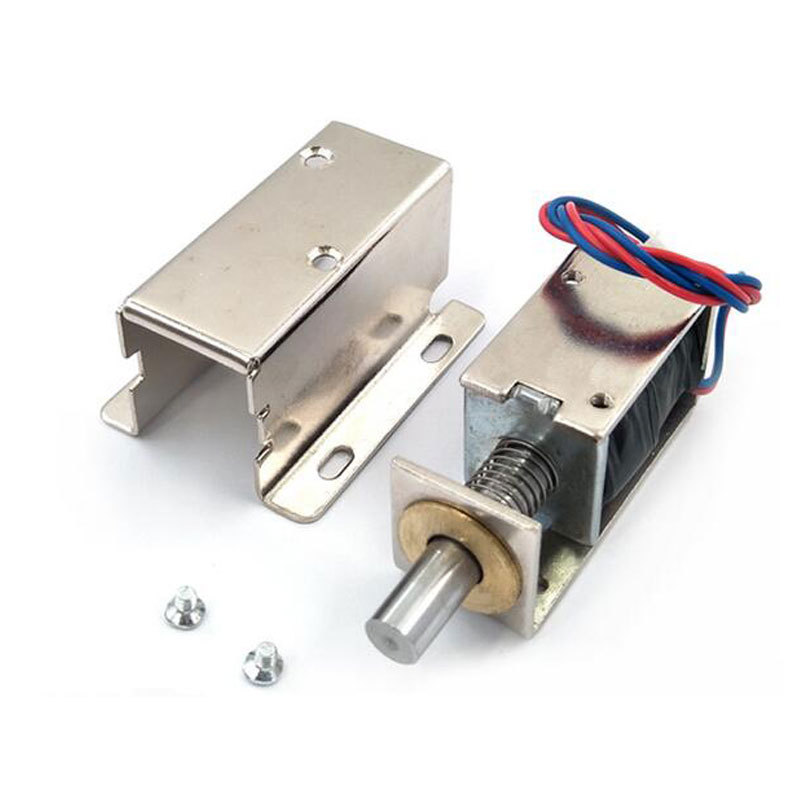 Electric Lock Small Bolt Lock Mini Cabinet Round Head  Cabinet Lock