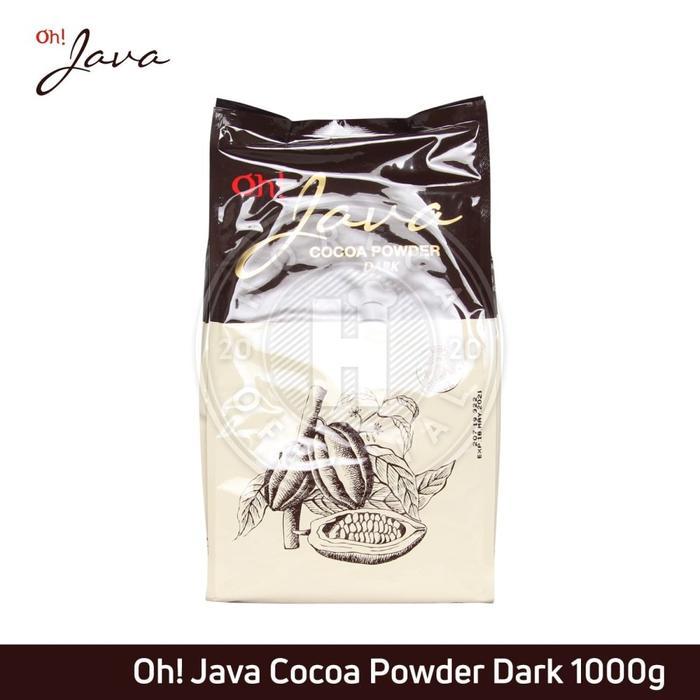 OH JAVA COCOA POWDER DARK CHOCOLATE 1KG / OH JAVA COKLAT KAKAO BUBUK - DARK COCOA