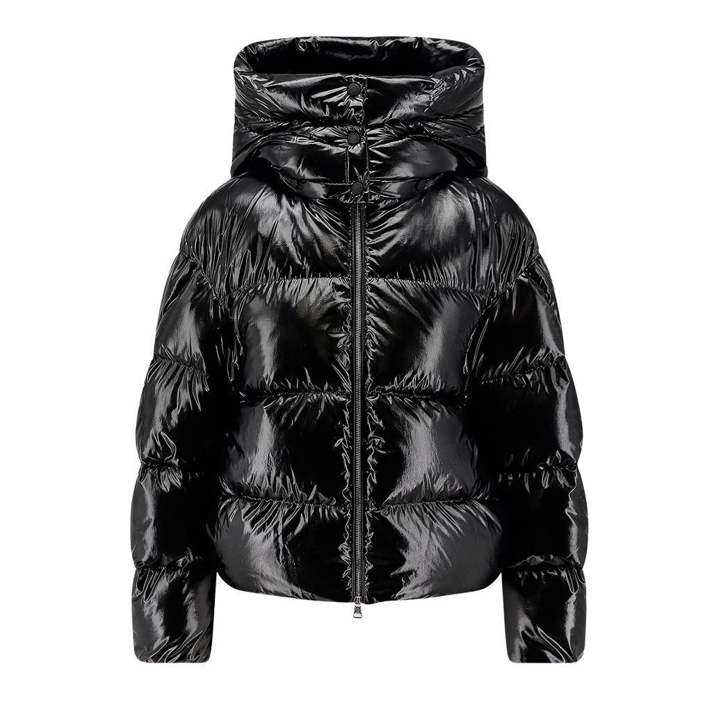 X EE72 by edward enninful lothar hooded short down jacket ( women )