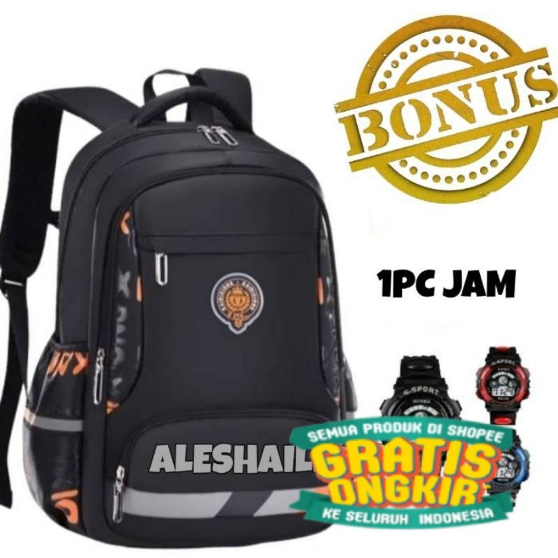 TAS ANAK LAKI LAKI TAS SEKOLAH ANAK SD SMP TAS BACKPACK/ keren cool