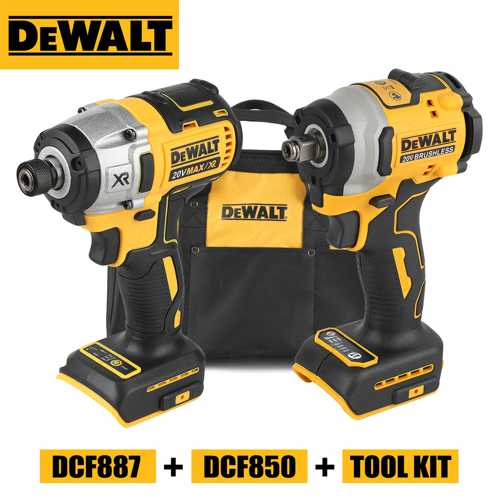DeWalt DCF850 brushless electric wren & DCF887 Lithium Brushless Electric Screwdriver 20V reargeable
