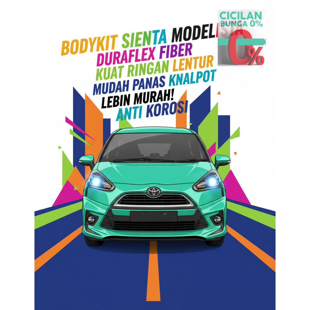 bodikit bodykit sienta modellista body kit toyota sienta bodikit sienta modelista