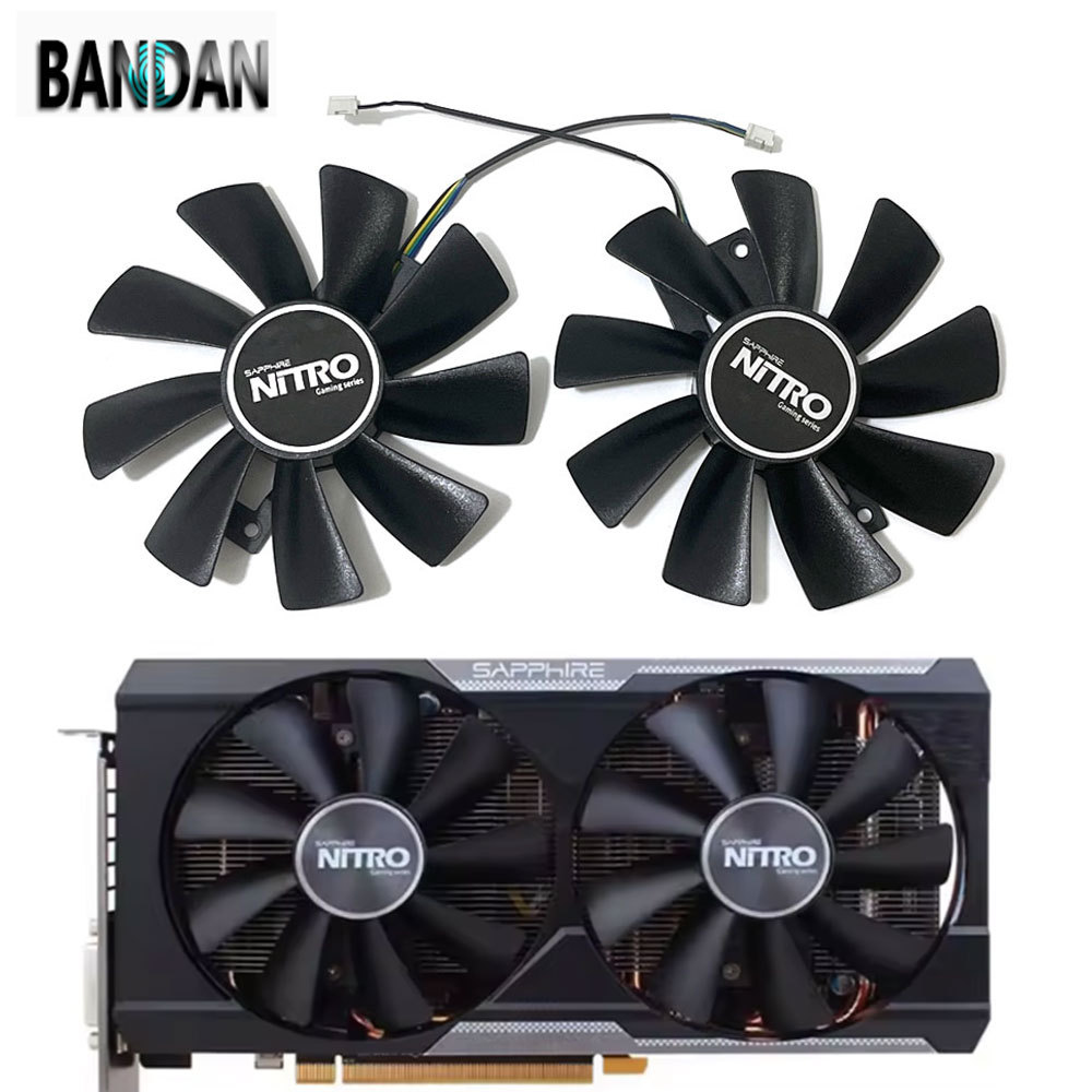 GPU NEW 98MM 4PIN R9 380 GAA8B2U GAA8S2U 0.45A Video Card Cooling Fan For Sapphire R9 380 380X 2G/4G