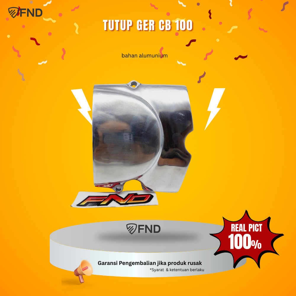 TUTUP GER  RANTAI DEPAN HONDA pnp GL 100 CB100 CB125 CB