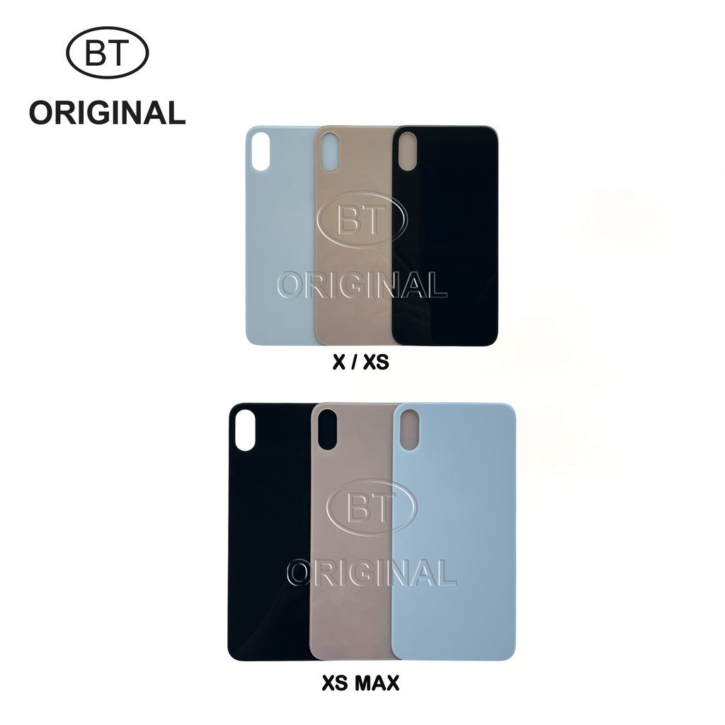 BACK COVER BACK GLASS BACKDOOR FOR IPHONE X - XS - XS MAX