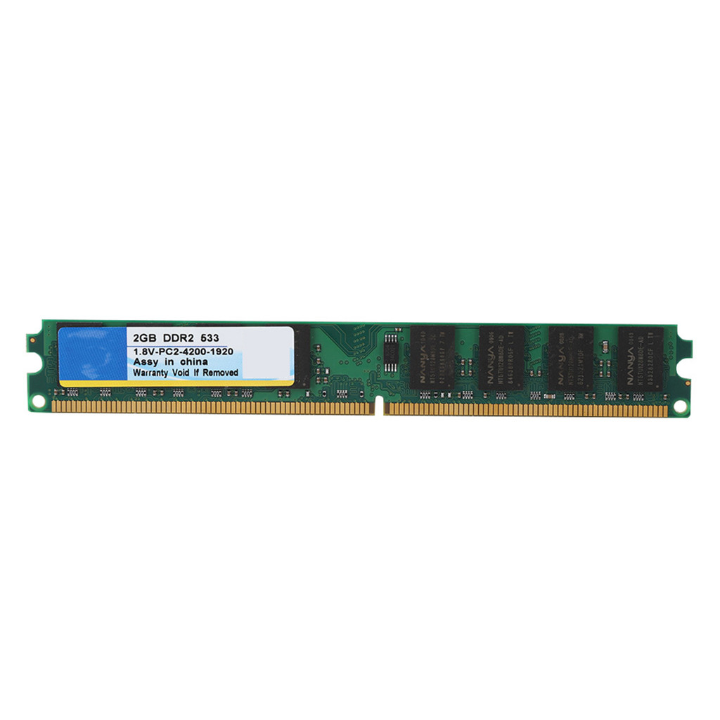 2G DDR2 RAM DDR2 240Pin Desktop Memory RAM DDR2 533MHz 2G 240Pin For Desktop Motherboard Memory RAM 