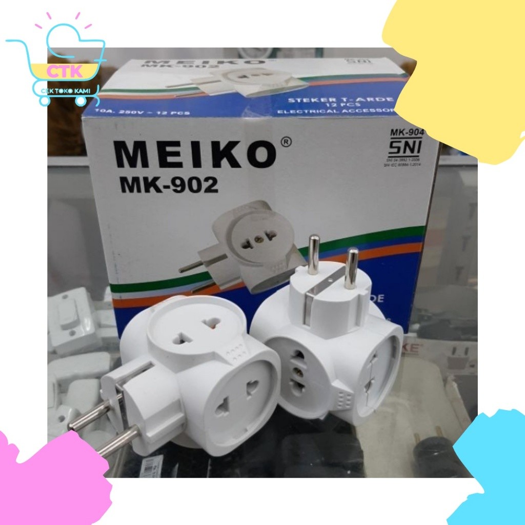 Meiko T Steker Saklar Multi MK-902 902 Semi Arde