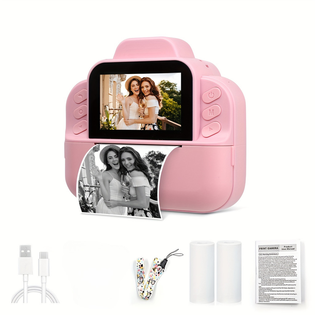 tant printing gital camera, built-in self-service printing function, tant photo printer, USB power s