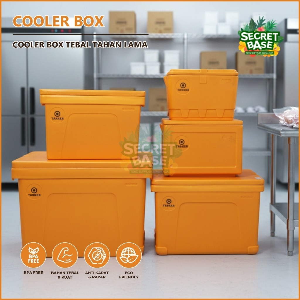 COOLER BOX - Container Box / Termos Es Kotak / Ice Box / Tempat Es Batu / Daging / Ikan