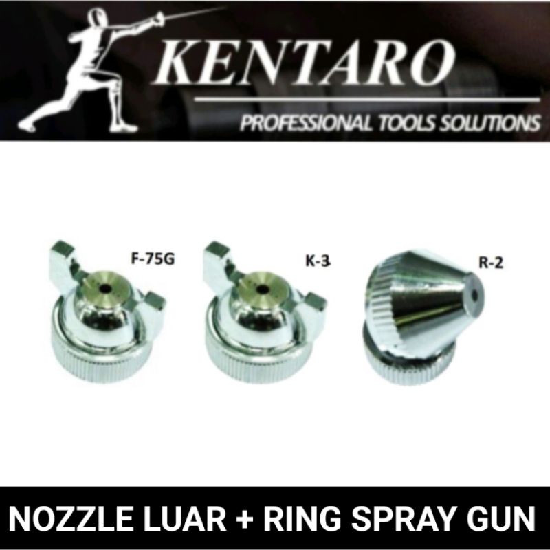 nozzle spray gun (luar)kentaro Japan quality