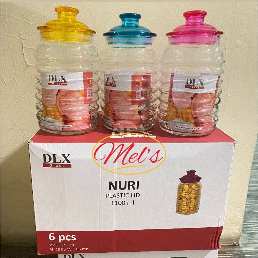 PLAOSANSTORE TOPLES KACA NURI DLX GLASS ISI 6 PCS