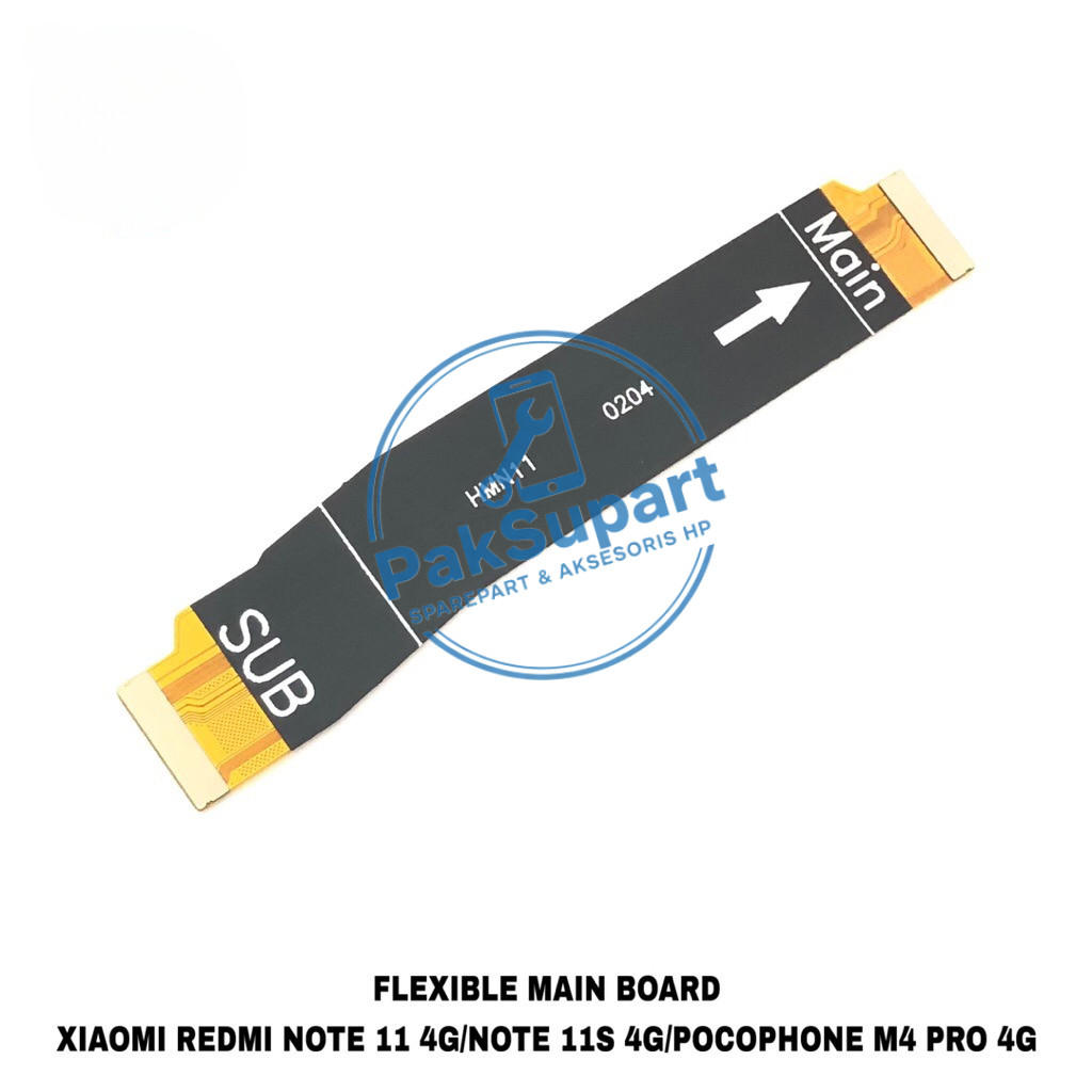 FLEXIBLE MAIN BOARD XIAOMI REDMI NOTE 11 4G/NOTE 11S 4G/POCOPHONE M4 PRO 4G FLEKSIBEL PENGHUBUNG MES