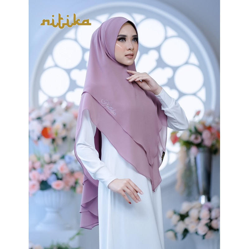 GARDESHOP.ID Hijab Khimar N-114 Nitika