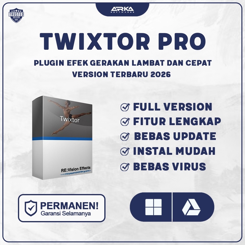 Twixtor Pro 8 Full Version Original Lifetime | For AE & Davinci (WIN & MAC)
