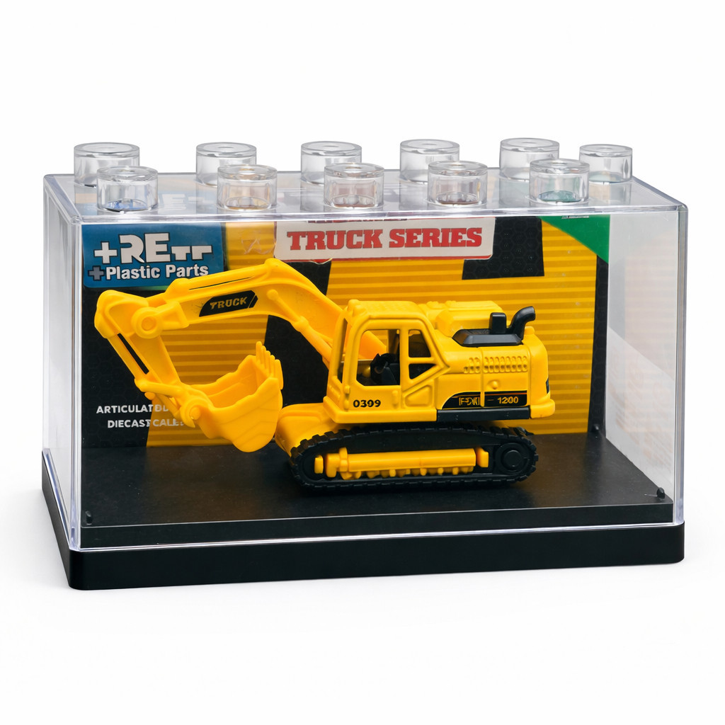 MAINAN MOBIL BESI MINIATUR DIECAST KONTRUKSI MOBIL MOBILAN TRUK