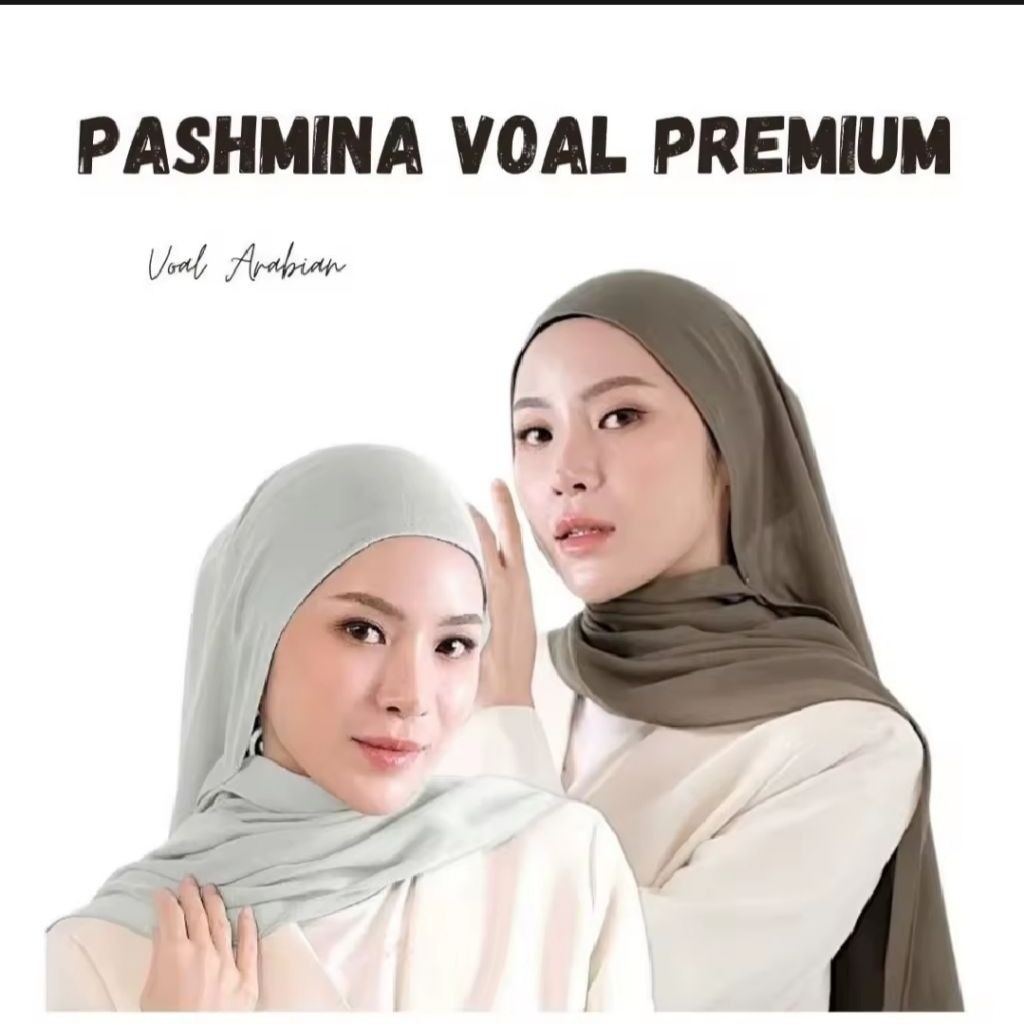 Pashmina viscose premium/ Pashmina arabian voile terbaru kekinian