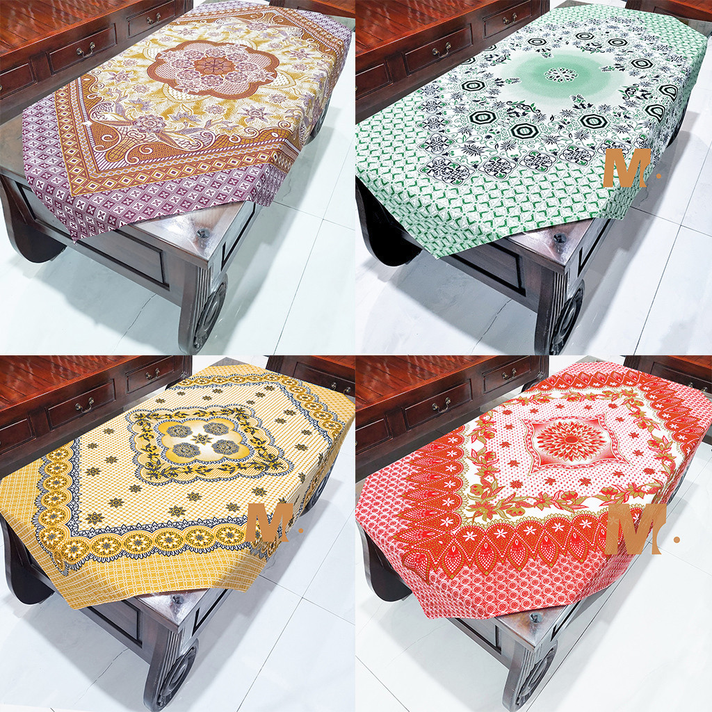 AG - Taplak Meja Batik Motif Tulis Segi Empat