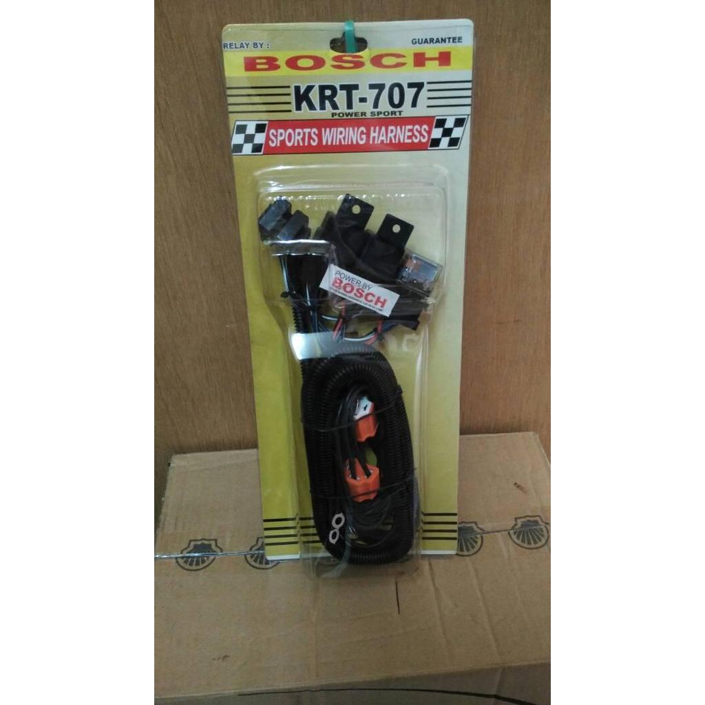 kabel relay ( 3 relay , 2 lampu ) quality