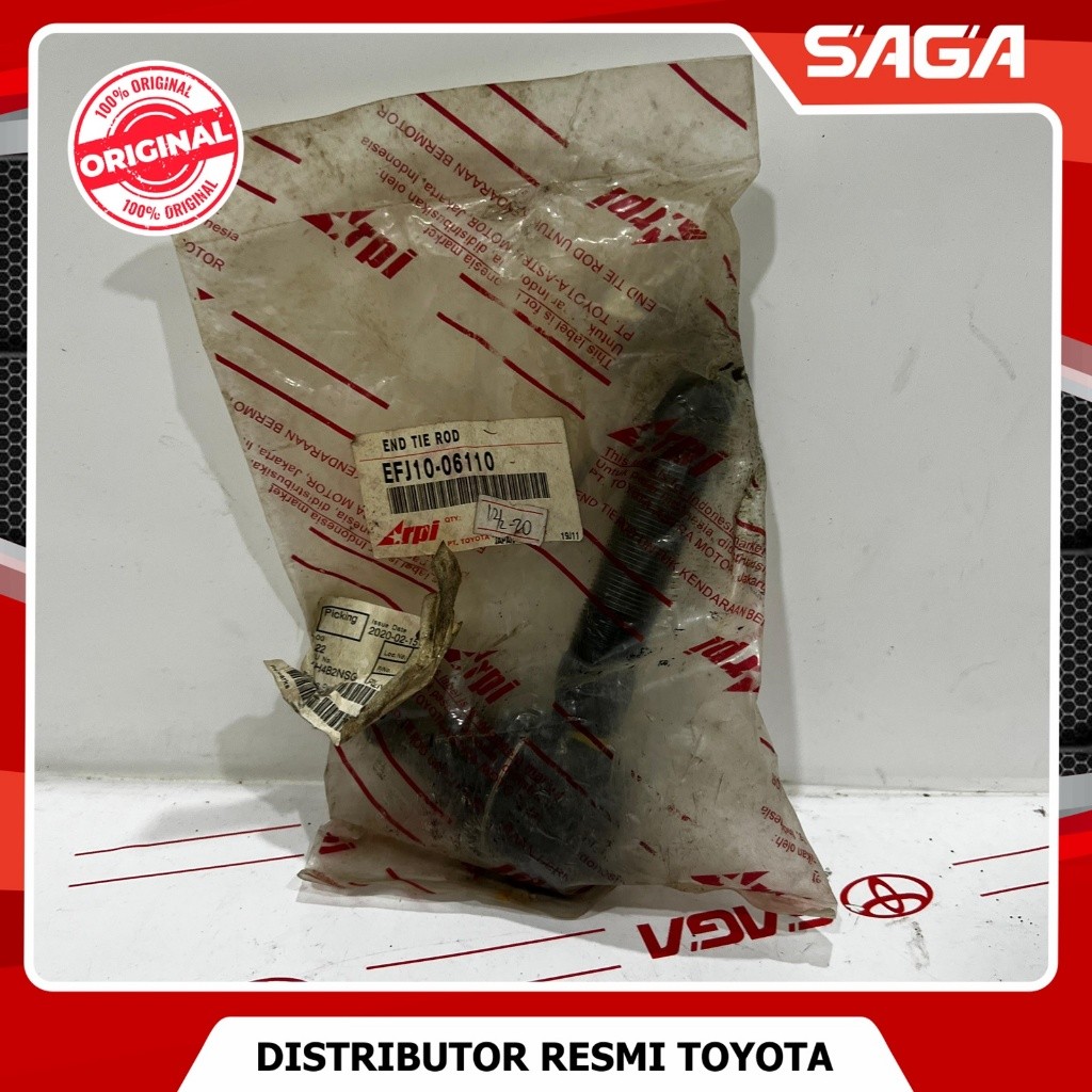 SAGA | Tie Rod Kiri Dyna 125HT & 130HT Original EFJ10-06110