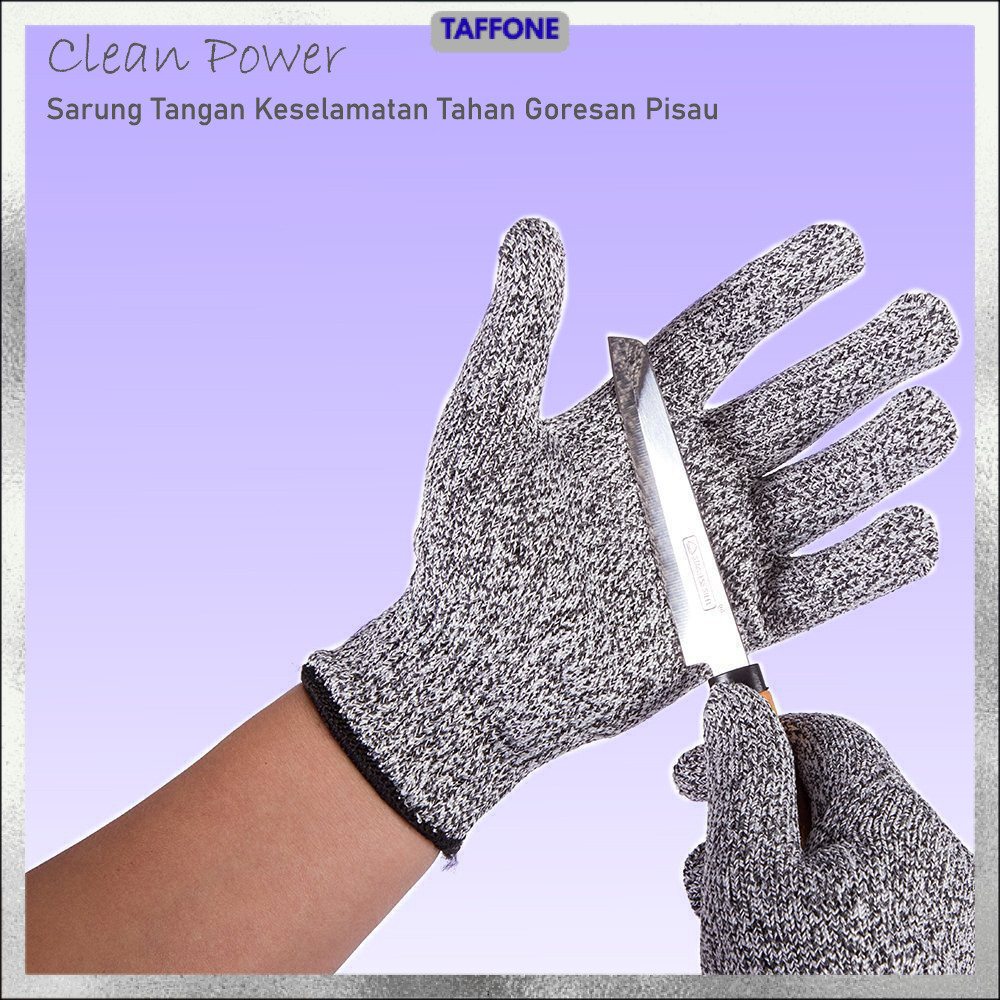 Sarung Tangan Keselamatan Tahan Goresan Pisau - EN388
