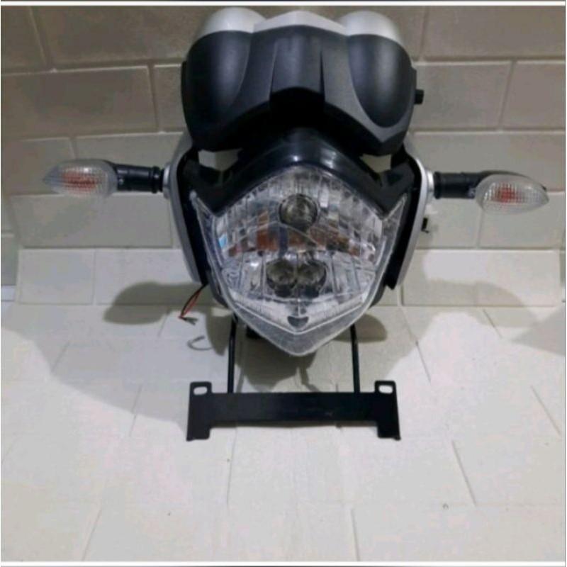 Paket Hemat Kedok Lampu Depan Vixion Old Sepidometer Vixion Old Sen Vixion Old Breket Vixion Old Kup